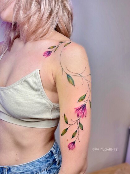 Tattoo Idea # Tattoo Artist Ekaterina Garnet / Katy Garnet