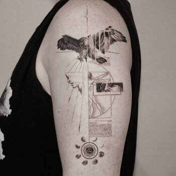 Tattoo artist Taeseok Park