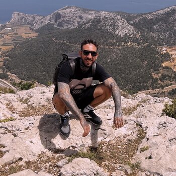 Tattoo artist Rasl Sparov