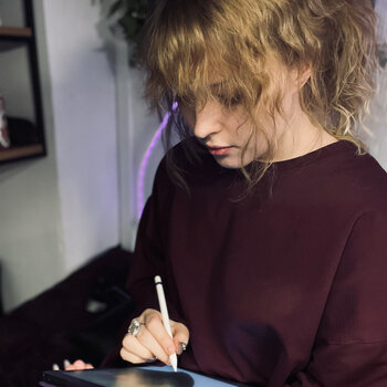 Tattoo artist Nadya Gruzdeva