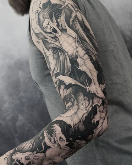 Tattoo Idea #75716 Tattoo Artist Piotr Bemben