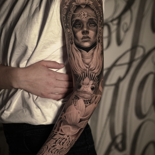 tattoo #75921 | Tattoo Artist Sasha Hugo