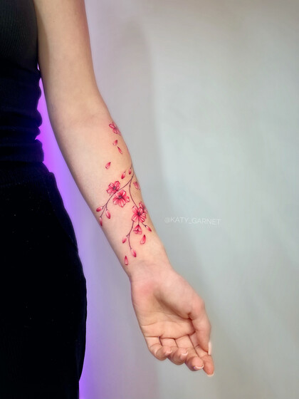 Tattoo Idea # Tattoo Artist Ekaterina Garnet / Katy Garnet