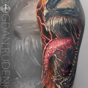 Male Color Realism tattoo on Shoulder #76257 | Tattoo Artist Bogdan Rudenko