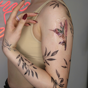 tattoo #76707 | Tattoo Artist Antropova Victoria