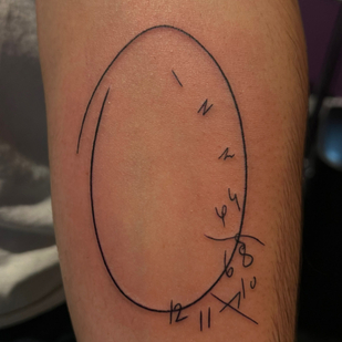 Geometric tattoo #77156 | Tattoo Artist Claudia Fedorovici