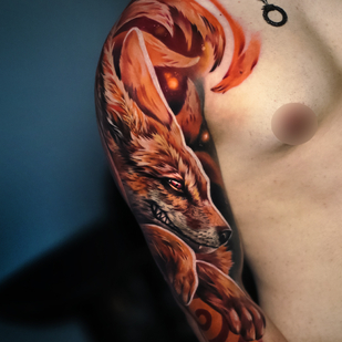 tattoo #77336 | Tattoo Artist Dmitriy Sheyb