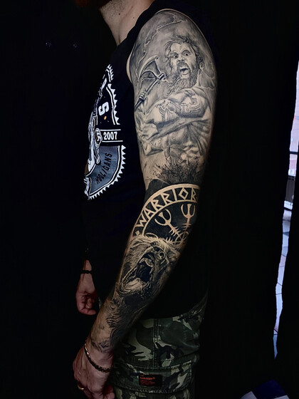 Tattoo Idea # Tattoo Artist Zaikin Bogdan 