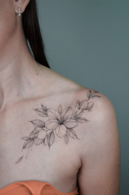 Tattoo Idea # Tattoo Artist Angelina Prudnikova