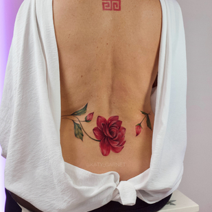 Female Color Watercolor tattoo #77731 | Tattoo Artist Ekaterina Garnet / Katy Garnet