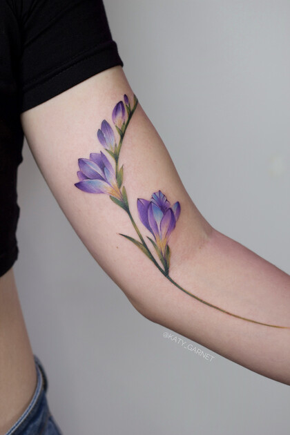 Tattoo Idea # Tattoo Artist Ekaterina Garnet / Katy Garnet