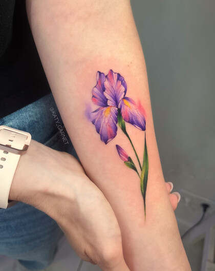 Tattoo Idea # Tattoo Artist Ekaterina Garnet / Katy Garnet