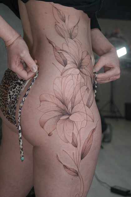 Tattoo Idea # Tattoo Artist Angelina Prudnikova