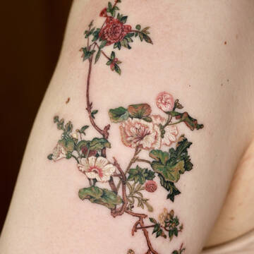 Nature's Palette: Exploring Isle's Botanical Tattoo Artistry