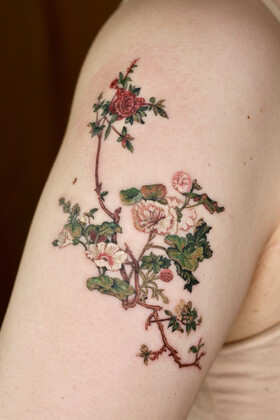 Nature's Palette: Exploring Isle's Botanical Tattoo Artistry