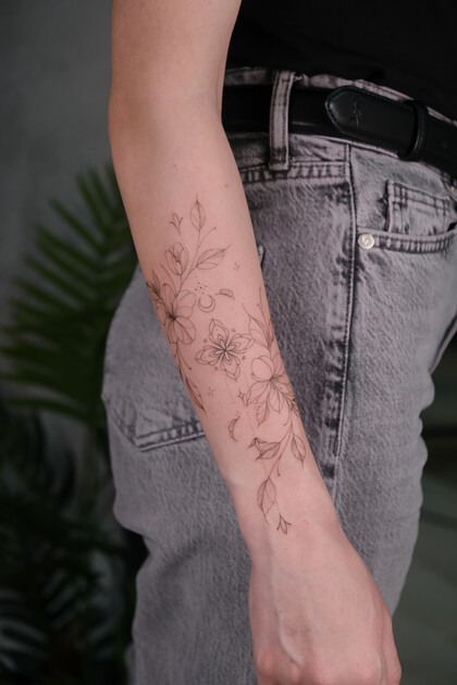 Tattoo Idea # Tattoo Artist Angelina Prudnikova