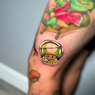 Male  Sticker tattoo #78463 | Tattoo Artist Diego Conci