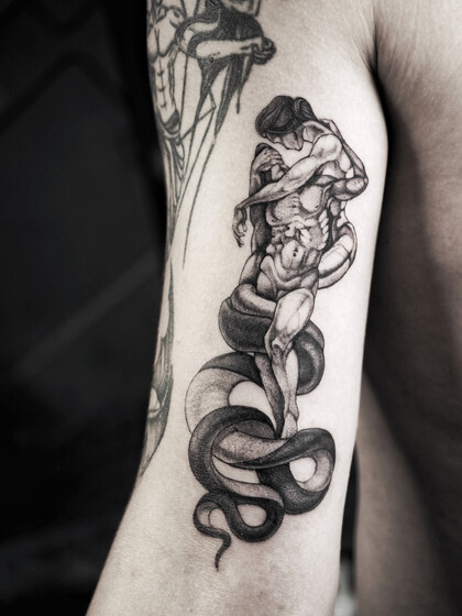 Tattoo Idea # Tattoo Artist Sofya Skvorcova STARLING_TATTOO