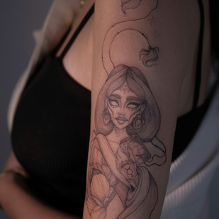tattoo #79537 | Tattoo Artist Kseniia Grazhdan