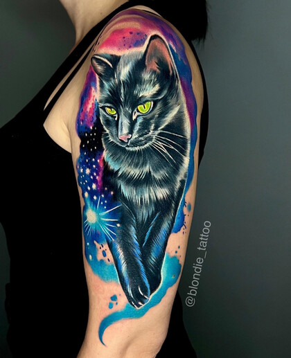 Tattoo Idea # Tattoo Artist Albina Kruchinina / blondie_tattoo