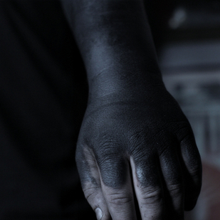 Male Black Blackwork tattoo on Forearm #79874 | Tattoo Artist Maxim zaycev_ink