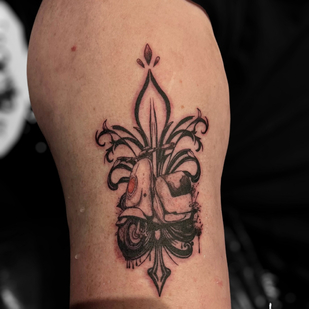 Illustrative tattoo #80254 | Tattoo Artist Claudia Fedorovici