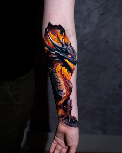Tattoo Idea # Tattoo Artist Sergey Proshkin 
