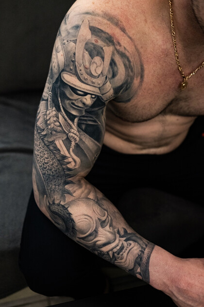 Tattoo Idea # Tattoo Artist Rinat Haliullin Richie 