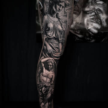Greek Myths and Egyptian Gods: Discover Chris Yze's Iconic Ink Creations!