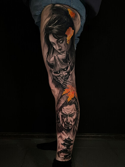 Tattoo Idea # Tattoo Artist Vladimir Solovev