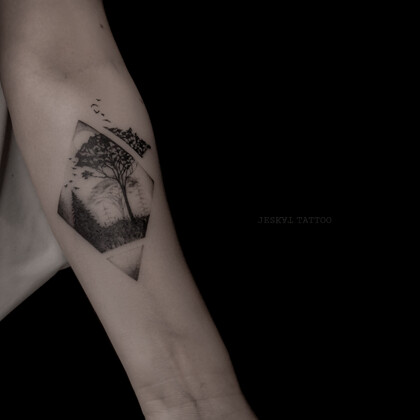 Tattoo Idea # Tattoo Artist Anton Kurochkin