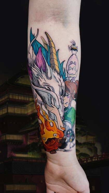 Tattoo Idea # Tattoo Artist Ksenya Bugimen