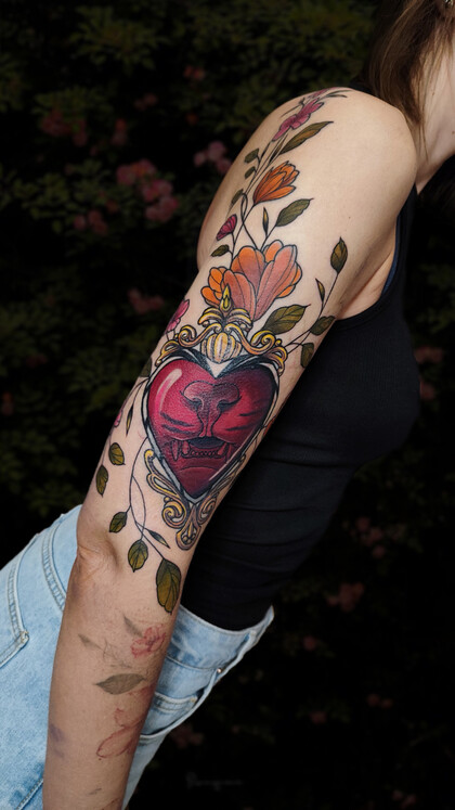 Tattoo Idea # Tattoo Artist Ksenya Bugimen
