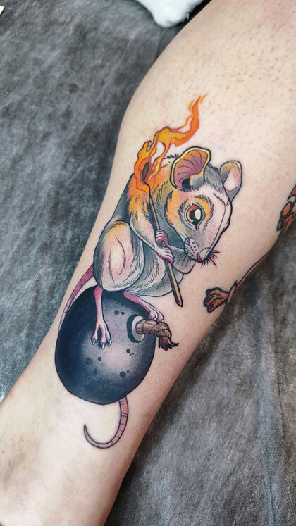 Tattoo Idea # Tattoo Artist Ksenya Bugimen