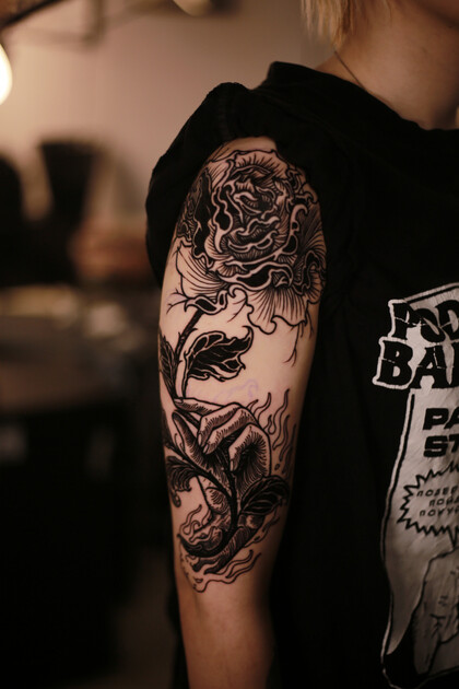 Tattoo Idea # Tattoo Artist Anton Illarionov