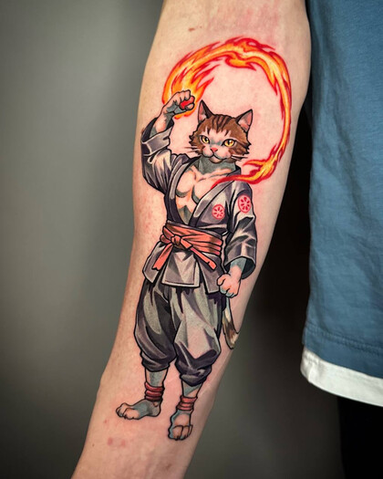 Tattoo Idea # Tattoo Artist Aleksey Burundukov