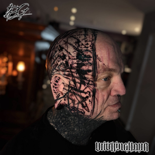 Blackwork tattoo #82699 | Tattoo Artist Bobby Grey