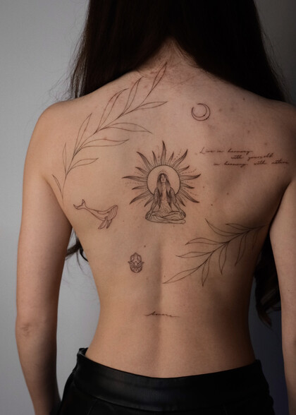 Tattoo Idea # Tattoo Artist Ekaterina Maximova