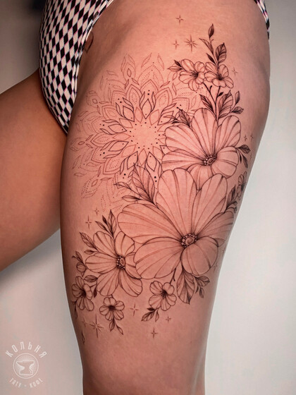 Tattoo Idea # Tattoo Artist Ekaterina Maximova
