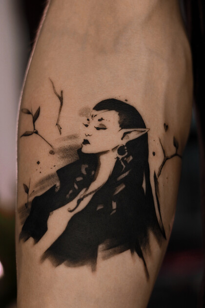 Tattoo Idea # Tattoo Artist Denis Rozhkov