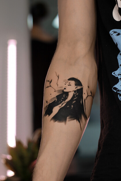 Tattoo Idea # Tattoo Artist Denis Rozhkov