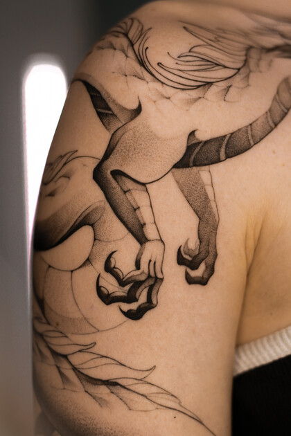 Tattoo Idea # Tattoo Artist Denis Rozhkov