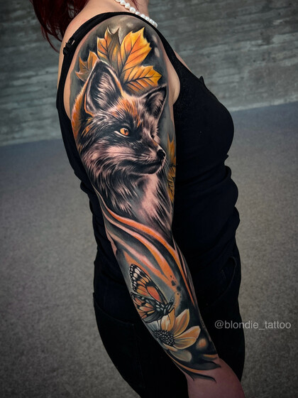 Tattoo Idea # Tattoo Artist Albina Kruchinina / blondie_tattoo