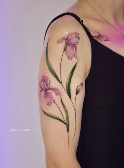 Tattoo Idea # Tattoo Artist Ekaterina Garnet / Katy Garnet