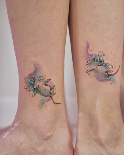 Tattoo Idea # Tattoo Artist Ekaterina Garnet / Katy Garnet