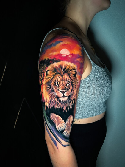 Tattoo Idea # Tattoo Artist Albina Kruchinina / blondie_tattoo