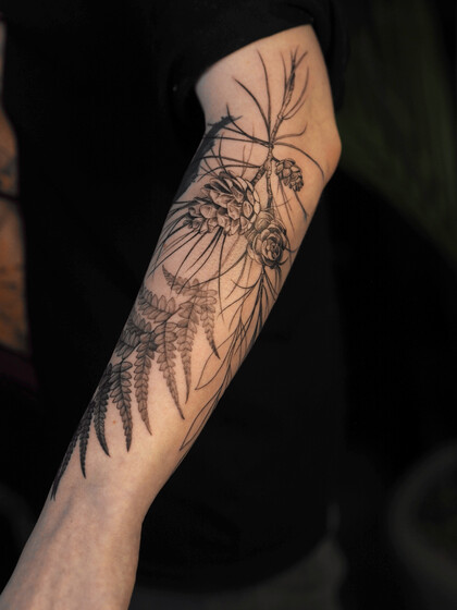 Tattoo Idea # Tattoo Artist Anna Novitskaya