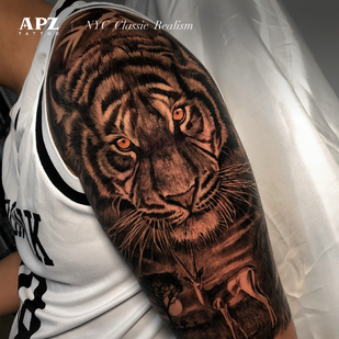 Male   tattoo on Shoulder #86019 | Tattoo Artist Apz Tattoo