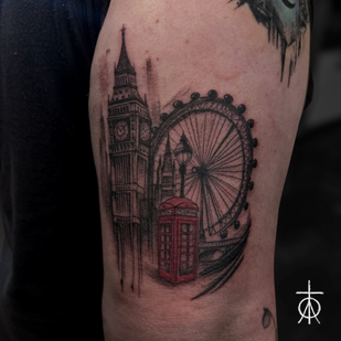 Black Sketch tattoo #85761 | Tattoo Artist Claudia Fedorovici