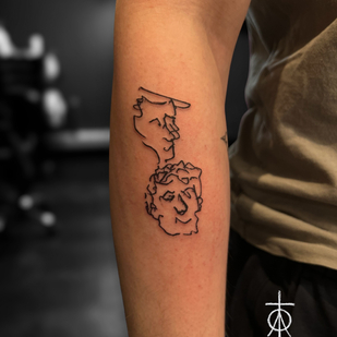 Black Abstract tattoo #86961 | Tattoo Artist Claudia Fedorovici